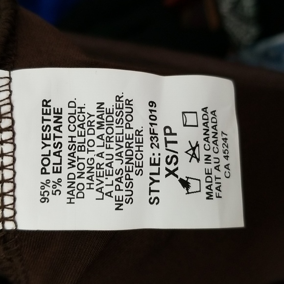 Michel Antoni Brown Distressed Wet Look Fitted Sleeveless Tank Top - Picture 5 of 5